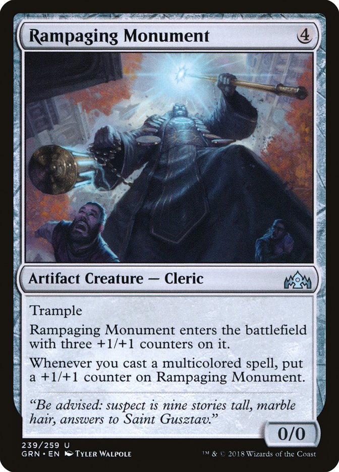 Rampaging Monument [Guilds of Ravnica] | GrognardGamesBatavia