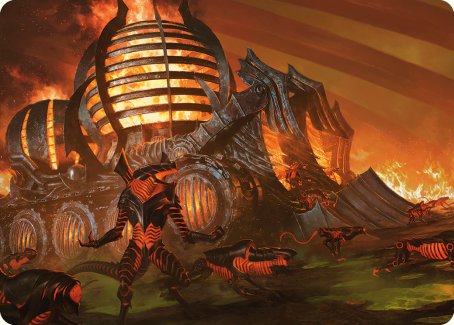 Urabrask's Forge Art Card [Phyrexia: All Will Be One Art Series] | GrognardGamesBatavia