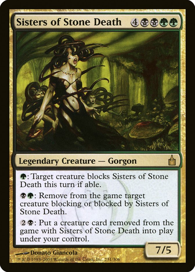 Sisters of Stone Death [Ravnica: City of Guilds] | GrognardGamesBatavia