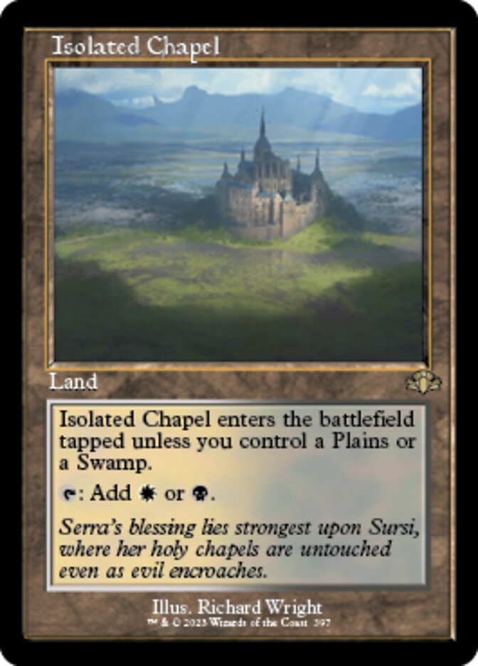 Isolated Chapel (Retro) [Dominaria Remastered] | GrognardGamesBatavia