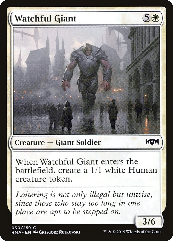 Watchful Giant [Ravnica Allegiance] | GrognardGamesBatavia