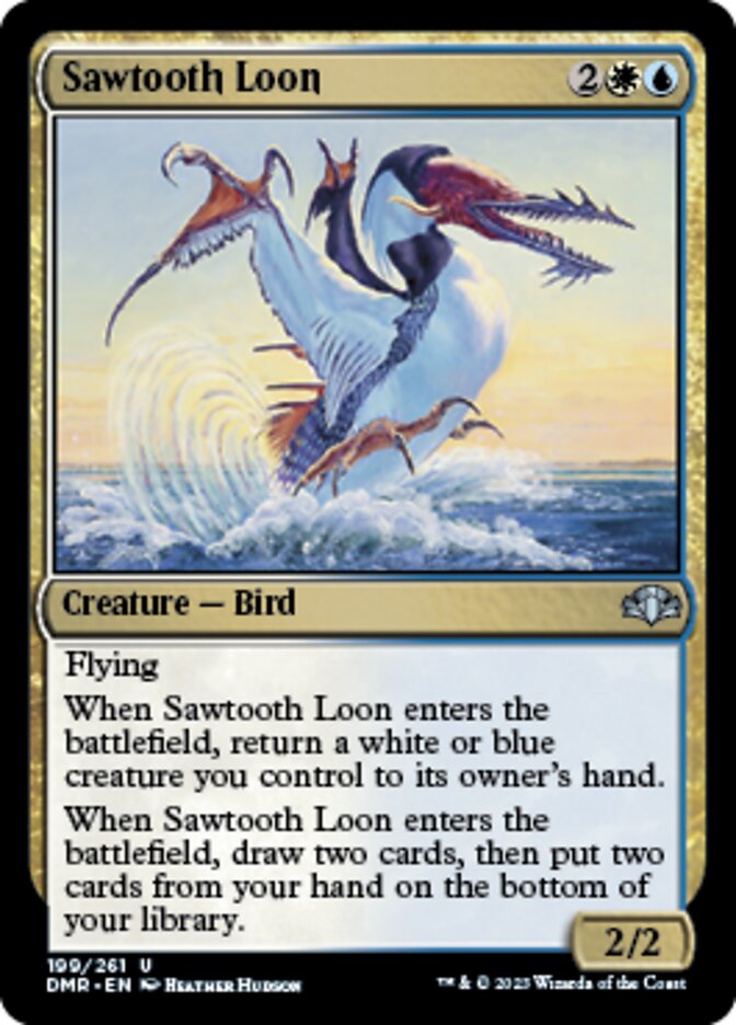 Sawtooth Loon [Dominaria Remastered] | GrognardGamesBatavia