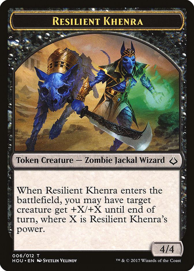 Resilient Khenra Token [Hour of Devastation Tokens] | GrognardGamesBatavia