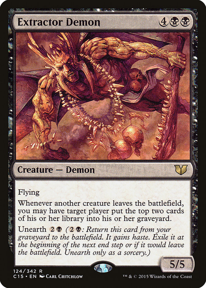 Extractor Demon [Commander 2015] | GrognardGamesBatavia