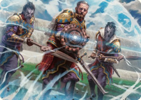 Argivian Phalanx Art Card [Dominaria United Art Series] | GrognardGamesBatavia