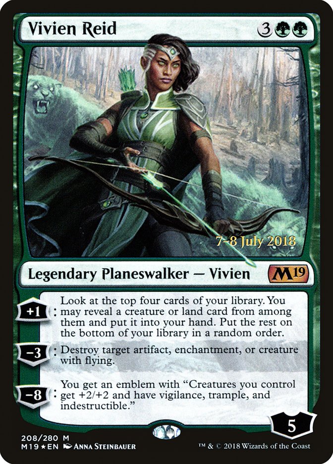 Vivien Reid [Core Set 2019 Prerelease Promos] | GrognardGamesBatavia