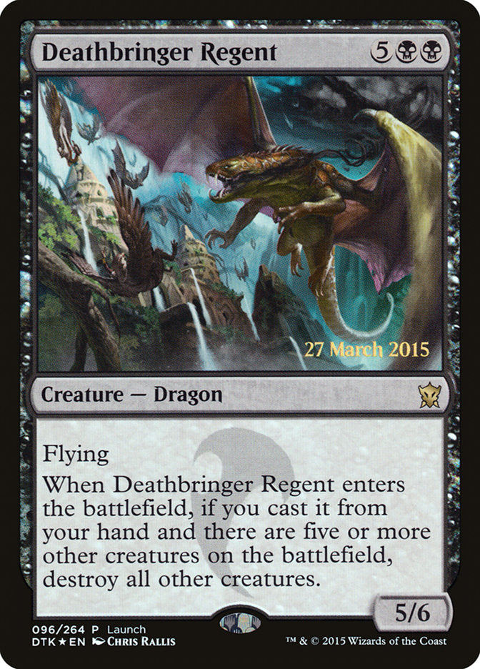 Deathbringer Regent (Launch) [Dragons of Tarkir Prerelease Promos] | GrognardGamesBatavia