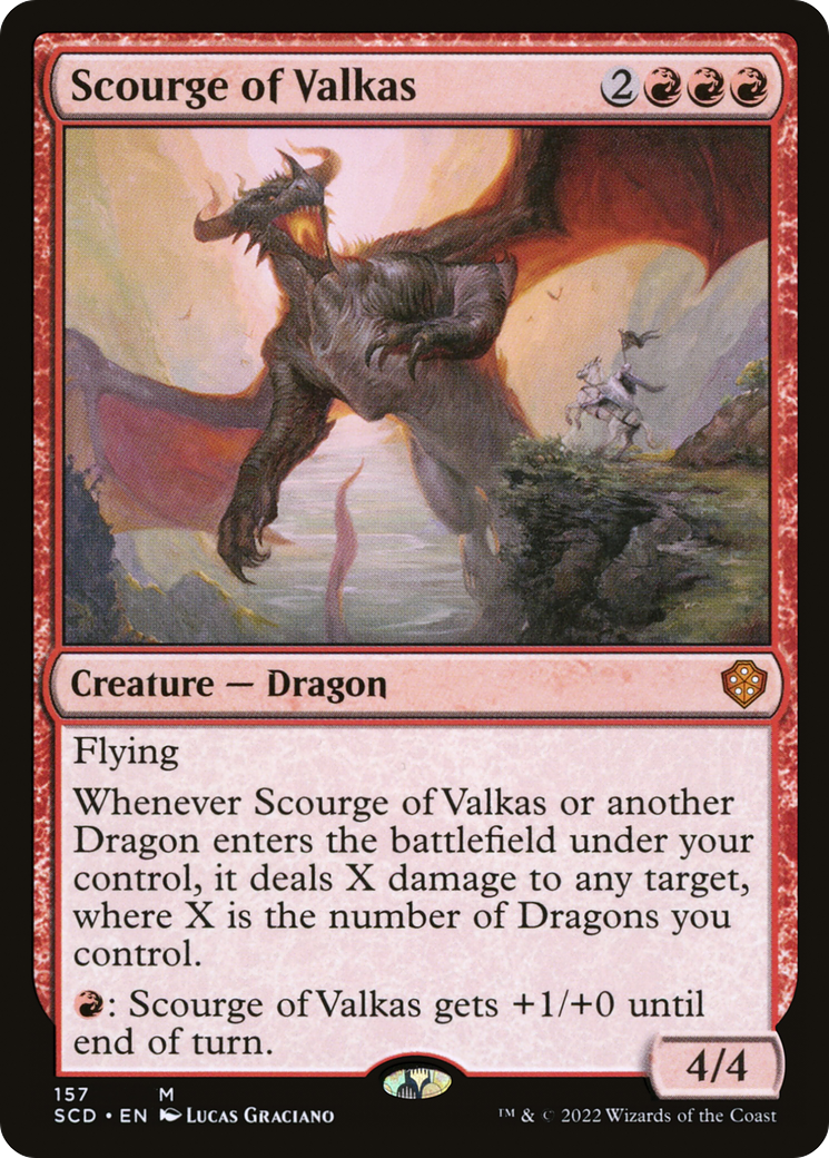 Scourge of Valkas [Starter Commander Decks] | GrognardGamesBatavia