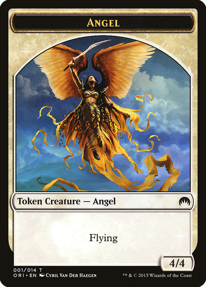 Angel Token [Magic Origins Tokens] | GrognardGamesBatavia