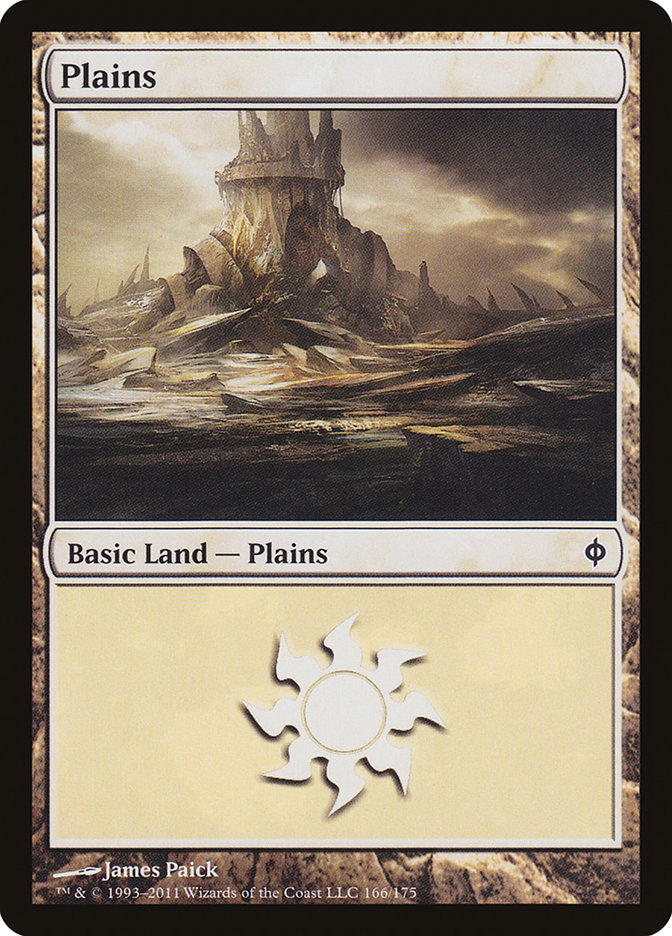 Plains (166) [New Phyrexia] | GrognardGamesBatavia