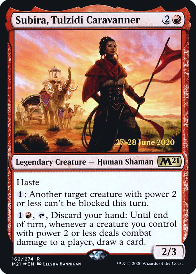 Subira, Tulzidi Caravanner [Core Set 2021 Prerelease Promos] | GrognardGamesBatavia