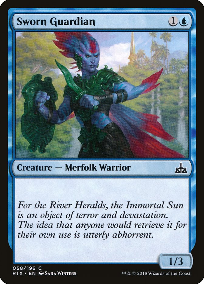 Sworn Guardian [Rivals of Ixalan] | GrognardGamesBatavia