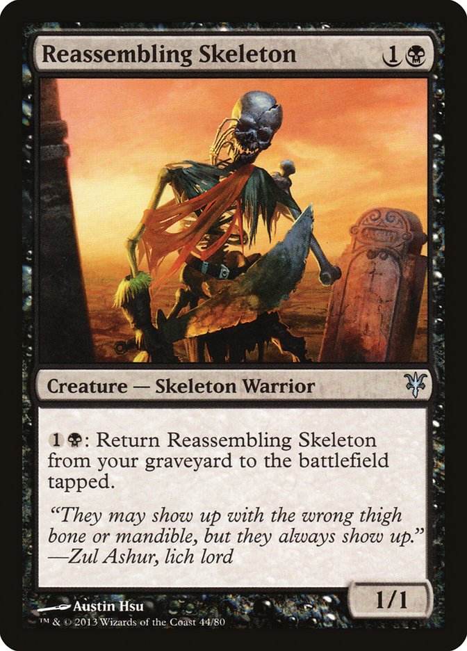 Reassembling Skeleton [Duel Decks: Sorin vs. Tibalt] | GrognardGamesBatavia