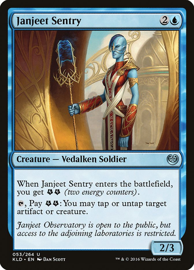 Janjeet Sentry [Kaladesh] | GrognardGamesBatavia