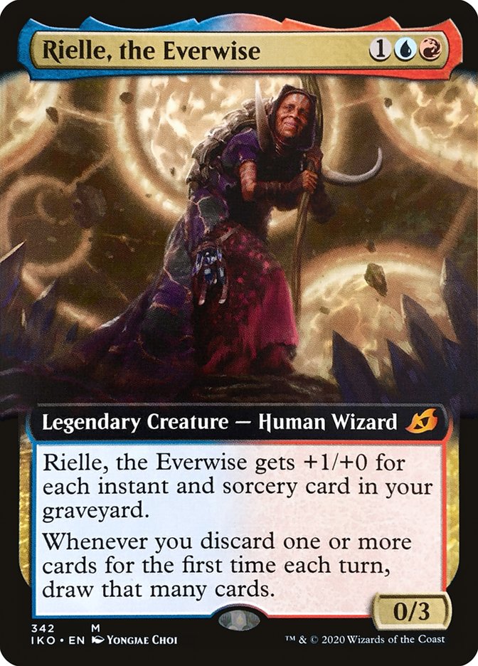 Rielle, the Everwise (Extended Art) [Ikoria: Lair of Behemoths] | GrognardGamesBatavia