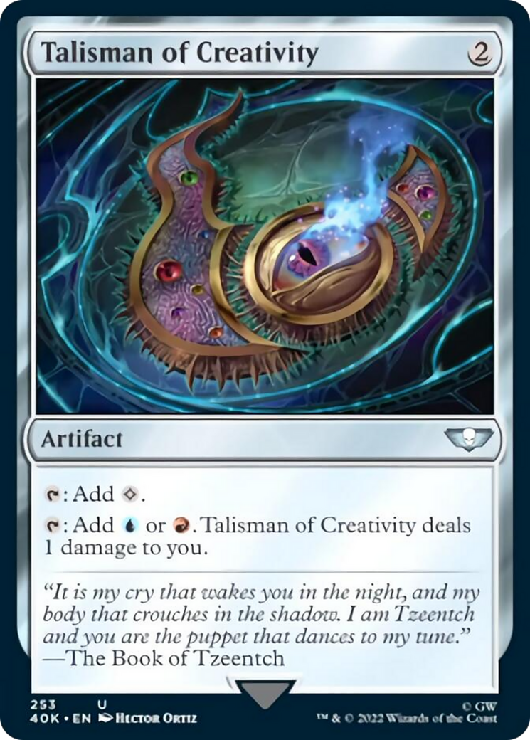 Talisman of Creativity [Universes Beyond: Warhammer 40,000] | GrognardGamesBatavia