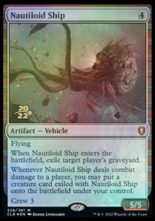 Nautiloid Ship [Commander Legends: Battle for Baldur's Gate Prerelease Promos] | GrognardGamesBatavia