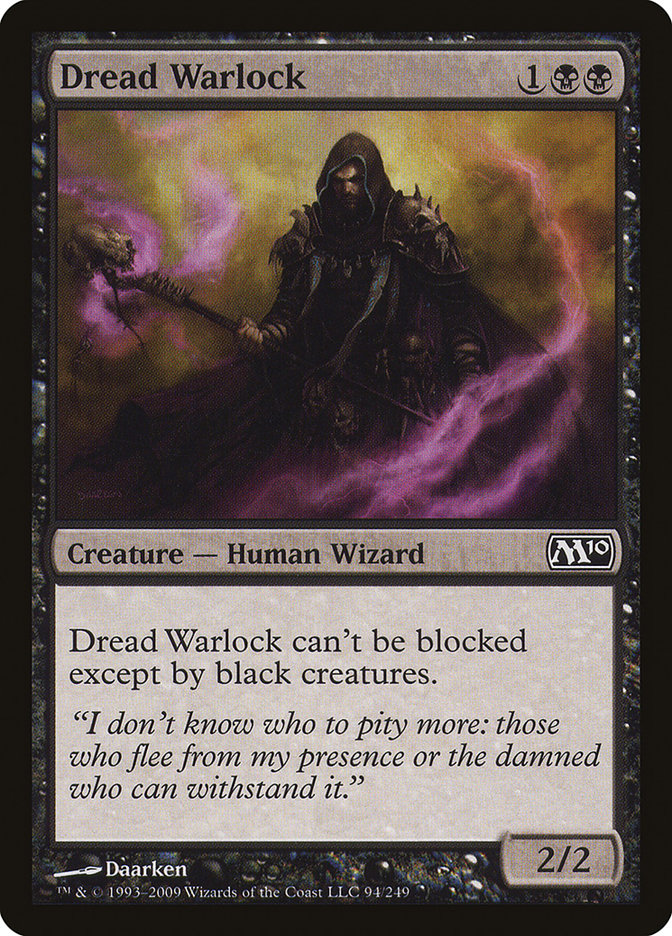 Dread Warlock [Magic 2010] | GrognardGamesBatavia