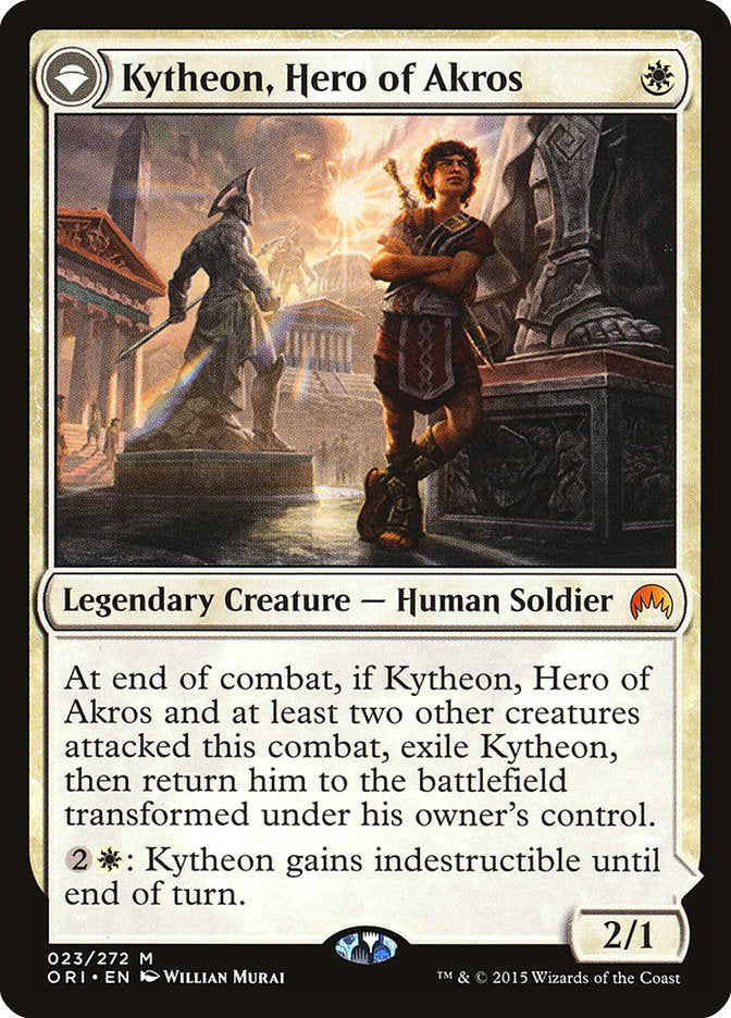 Kytheon, Hero of Akros // Gideon, Battle-Forged [Magic Origins] | GrognardGamesBatavia