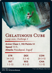 Gelatinous Cube Art Card [Dungeons & Dragons: Adventures in the Forgotten Realms Art Series] | GrognardGamesBatavia