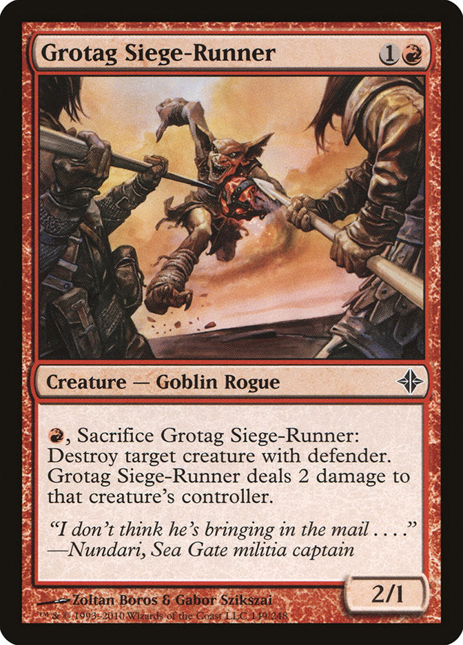 Grotag Siege-Runner [Rise of the Eldrazi] | GrognardGamesBatavia