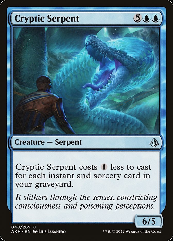 Cryptic Serpent [Amonkhet] | GrognardGamesBatavia
