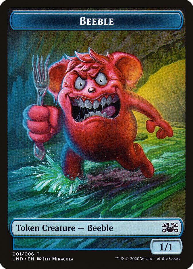 Beeble // Squirrel Double-Sided Token [Unsanctioned Tokens] | GrognardGamesBatavia