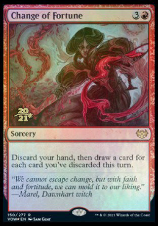 Change of Fortune [Innistrad: Crimson Vow Prerelease Promos] | GrognardGamesBatavia