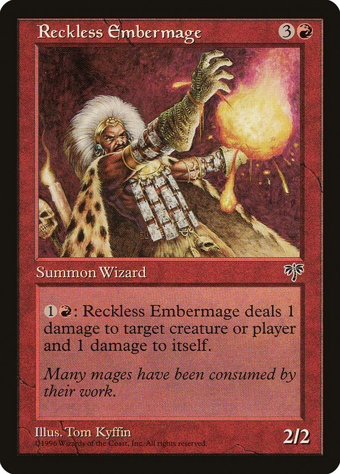 Reckless Embermage [Mirage] | GrognardGamesBatavia