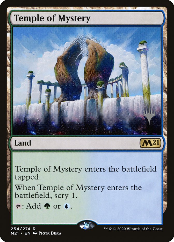 Temple of Mystery (Promo Pack) [Core Set 2021 Promos] | GrognardGamesBatavia