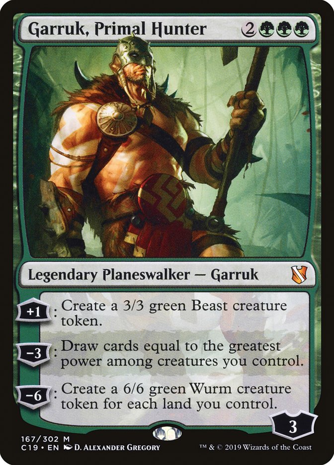 Garruk, Primal Hunter [Commander 2019] | GrognardGamesBatavia