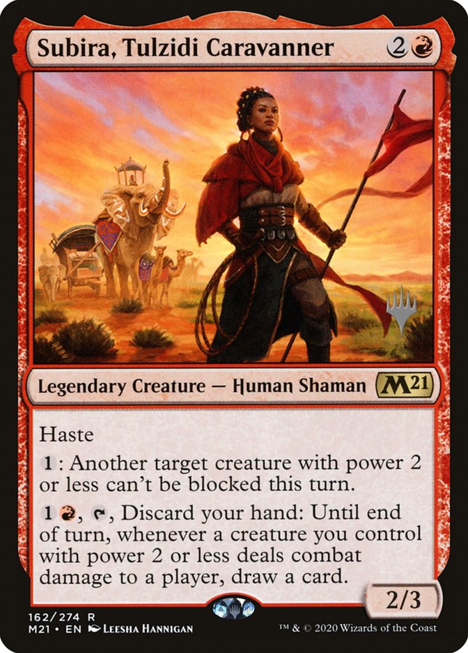 Subira, Tulzidi Caravanner (Promo Pack) [Core Set 2021 Promos] | GrognardGamesBatavia