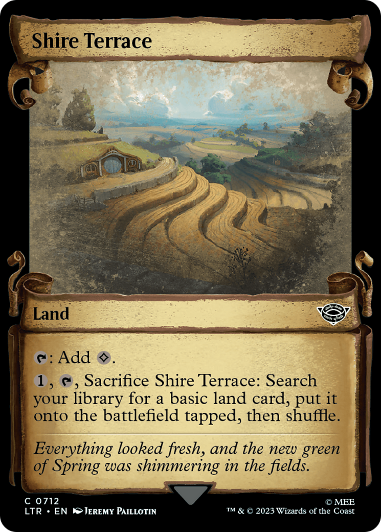 Shire Terrace [The Lord of the Rings: Tales of Middle-Earth Showcase Scrolls] | GrognardGamesBatavia