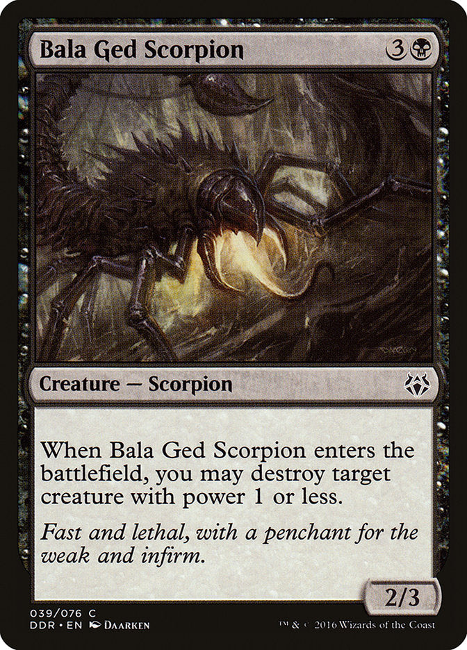 Bala Ged Scorpion [Duel Decks: Nissa vs. Ob Nixilis] | GrognardGamesBatavia