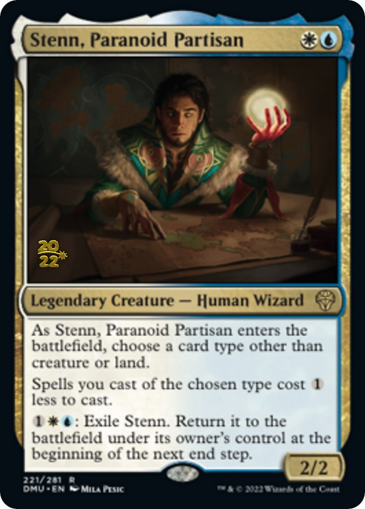 Stenn, Paranoid Partisan [Dominaria United Prerelease Promos] | GrognardGamesBatavia