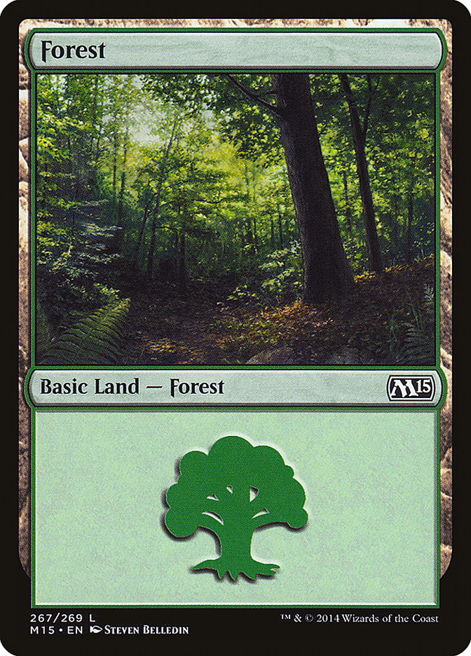 Forest (267) [Magic 2015] | GrognardGamesBatavia