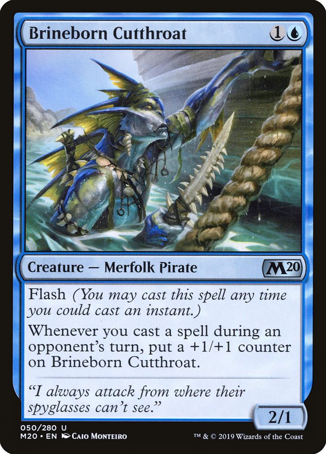 Brineborn Cutthroat [Core Set 2020] | GrognardGamesBatavia