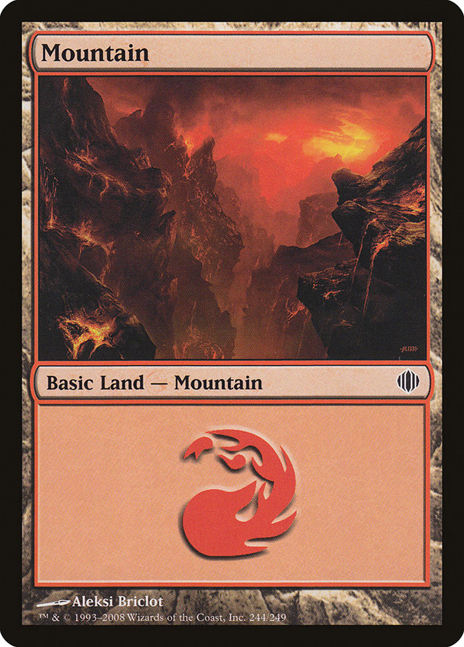 Mountain (244) [Shards of Alara] | GrognardGamesBatavia