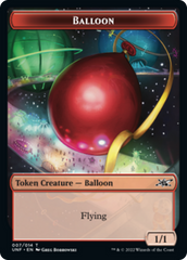 Squirrel // Balloon Double-Sided Token [Unfinity Tokens] | GrognardGamesBatavia