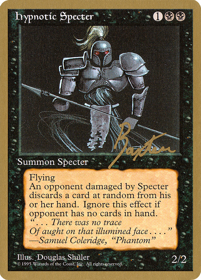 Hypnotic Specter (George Baxter) [Pro Tour Collector Set] | GrognardGamesBatavia