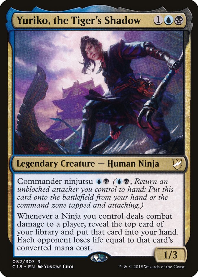 Yuriko, the Tiger's Shadow [Commander 2018] | GrognardGamesBatavia