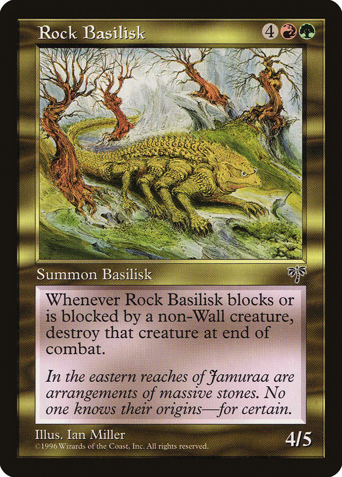 Rock Basilisk [Mirage] | GrognardGamesBatavia