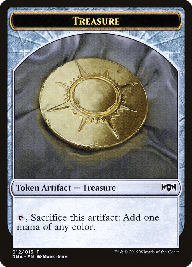 Treasure Token [Ravnica Allegiance Tokens] | GrognardGamesBatavia