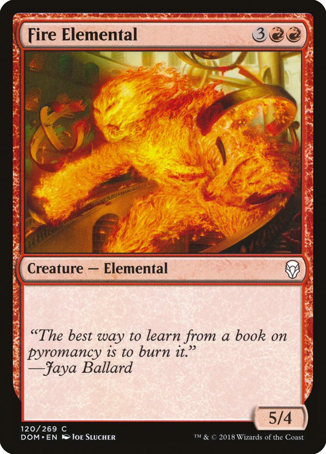 Fire Elemental [Dominaria] | GrognardGamesBatavia