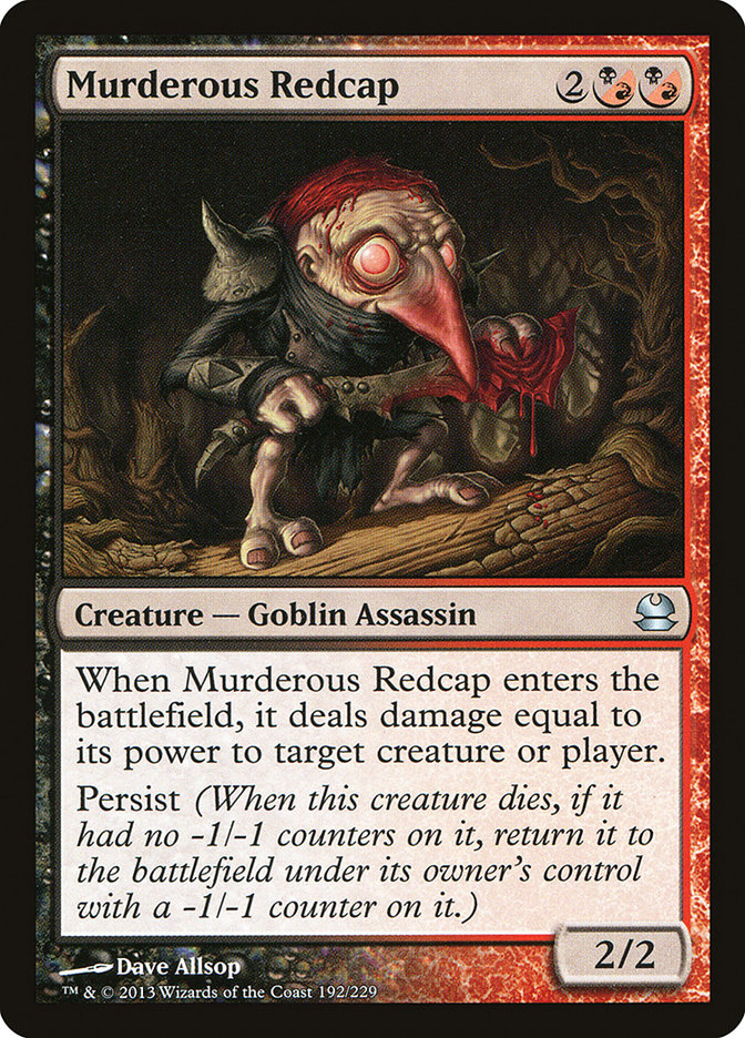 Murderous Redcap [Modern Masters] | GrognardGamesBatavia