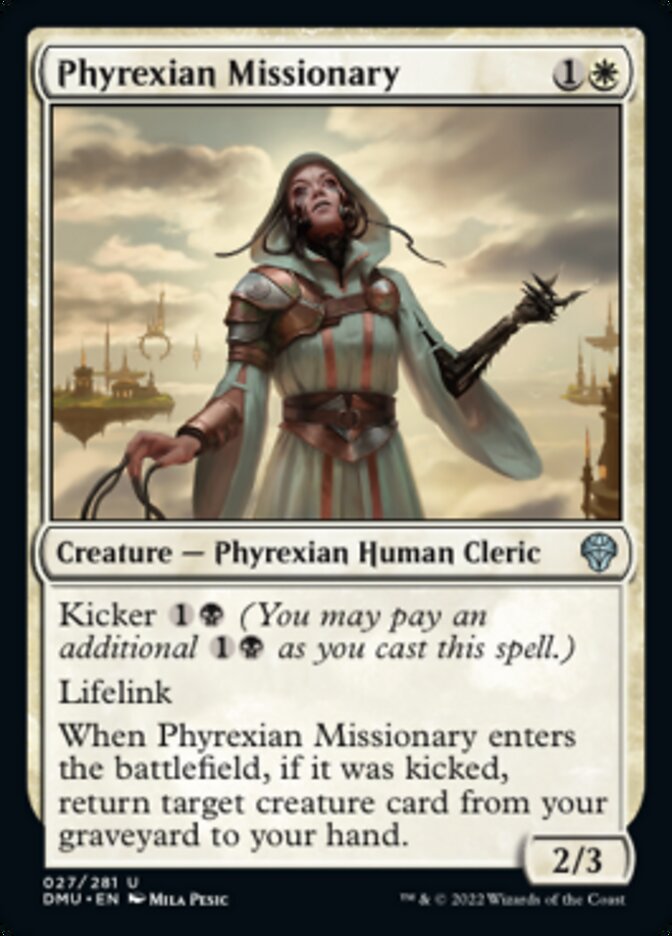 Phyrexian Missionary [Dominaria United] | GrognardGamesBatavia