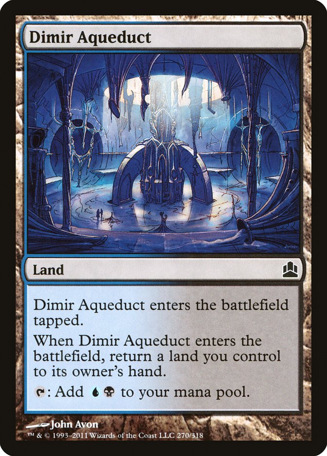 Dimir Aqueduct [Commander 2011] | GrognardGamesBatavia