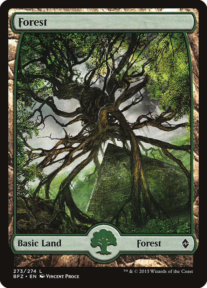 Forest (273) [Battle for Zendikar] | GrognardGamesBatavia