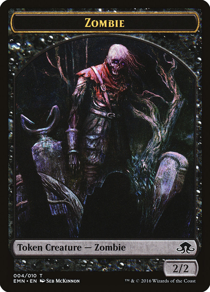 Zombie Token (004/010) [Eldritch Moon Tokens] | GrognardGamesBatavia