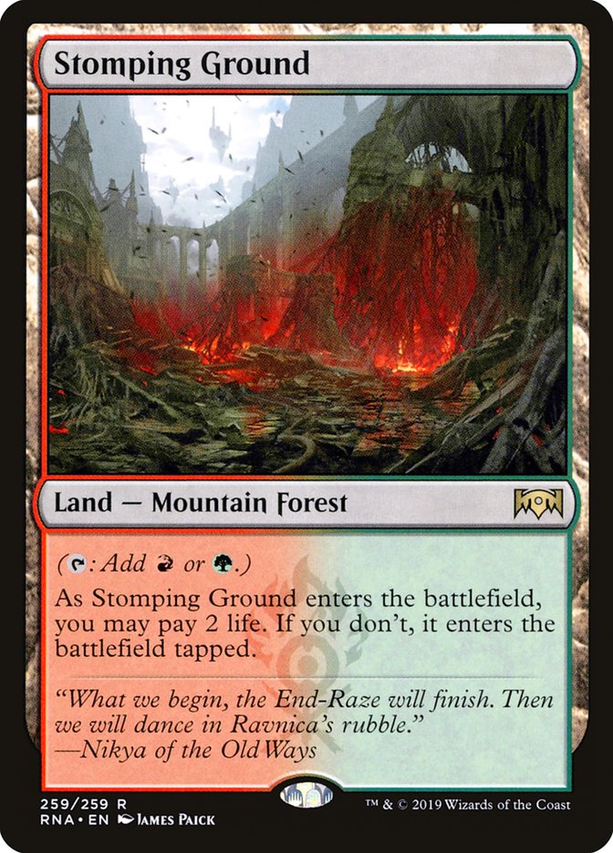 Stomping Ground [Ravnica Allegiance] | GrognardGamesBatavia